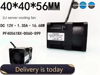 40*40*56 мм Новый PF40561BX-D060-S99 1U Сервер 4056 12V 16.68W PWM Вентилятор Контроля температуры