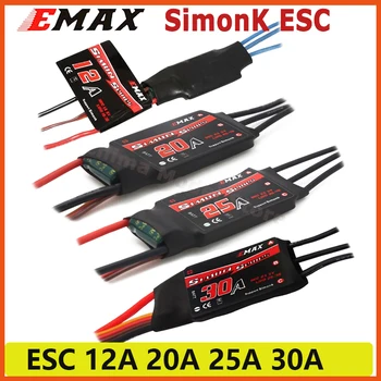 EMAX SimonK ESC 12A 20A 25A 30A Бесщеточный регулятор скорости Simon K BEC ESC для Радиоуправляемого FPV-Дрона