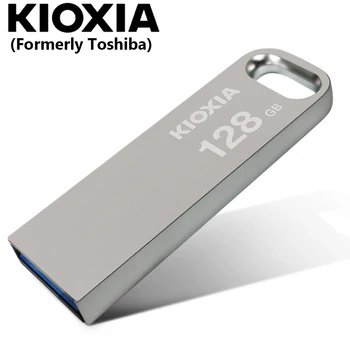KIOXIA TransMemory U366 Флешка USB Флэш-накопитель 128 ГБ 3,2 Gen1 Высокая Скорость чтения 200 МБ / с. Флеш-накопитель Memory Stick, ранее Toshiba