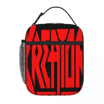 Kreator Heavy Metal Band Red To Lunch Tote Термо-сумка Thermal Lunchbox Термосумка для ланча