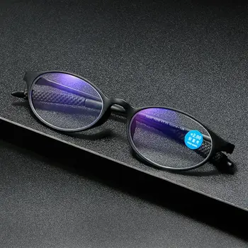 Защита глаз Очки для чтения с защитой от синего света, блокирующие синие лучи, Круглые очки TR90, Сверхлегкие оптические очки для очков
