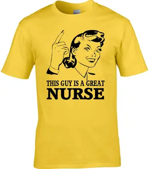 Идея подарка в виде мужской футболки для медсестры Профессия врач, хирург больницы, медик-медик