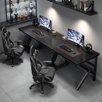 Компьютерный стол Nordic Manmade для офисной мебели Столы для киберспорта в спальне Легкая роскошь Простота Настольный Компьютерный стол