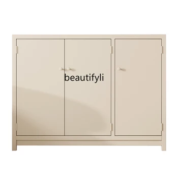 Легкий роскошный обувной шкаф для прихожей, современный минималистичный обеденный антикварный шкафчик для хранения в гостиной