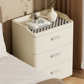 Минималистичная Прикроватная тумбочка для спальни, Современная Белая гостиная, Домашний ящик, Прикроватная тумбочка для хранения предметов декора мебели для Хогара
