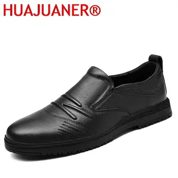 Мужская повседневная обувь из натуральной кожи, большие размеры 38-48, дизайнерские лоферы без застежки, мужская обувь для вождения на плоской подошве, роскошные мужские мокасины ручной работы