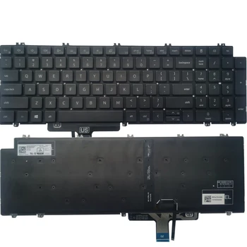 НОВАЯ Американская клавиатура Для ноутбука Dell Latitude 5520 5521 Precision 3560 3561 с подсветкой