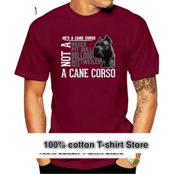 Новейшая повседневная футболка с изображением итальянской собаки кане корсо породы догги 2020, мужская футболка с круглым вырезом и коротким рукавом