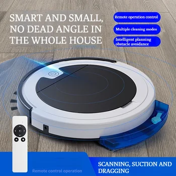 Робот-пылесос ECHOME с дистанционным управлением Для подметания и уборки бытовой беспроводной Умный робот-пылесос для уборки пола с перетаскиванием