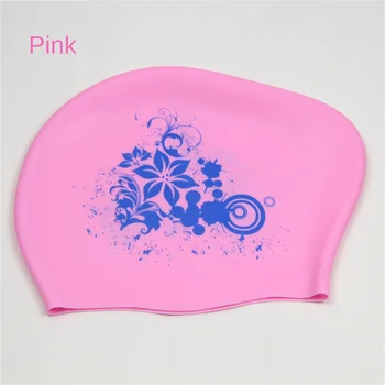 Силиконовые плавательные для длинных волос, женские водонепроницаемые шапочки для плавания, женская водолазная шапочка для детей garras natacion casquette