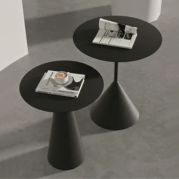 Современный дизайн Журнального столика, дизайн гостиной, Круглые журнальные столики в скандинавском стиле, Домашний Черный Декор мебели Tavolino Da Salotto