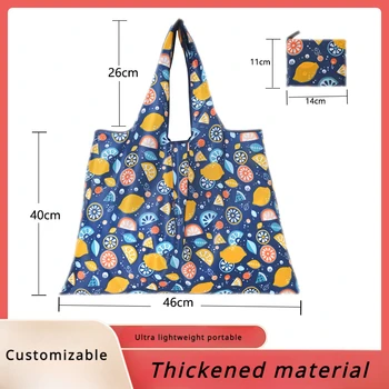 Хозяйственные Сумки Складная Многоразовая Большая Экологичная Хозяйственная Сумка для Супермаркета Tote Bag WomanStorage Bag Organizer Shopper Bag