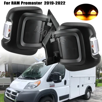 для Dodge RAM Promaster 2019 2020 2021 2022 1500 2500 3500 Водительское Левостороннее Длиннорукавное Дверное Зеркало Зеркало Заднего Вида Автомобильные Аксессуары