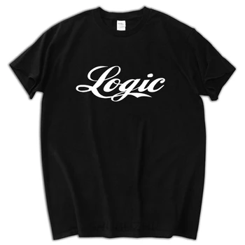 мужской забавный подарок, Новая Logic Under Pressure, черная футболка, футболка RattPack, рэп, хип-хоп, Рэпер, повседневная футболка с коротким рукавом, футболка